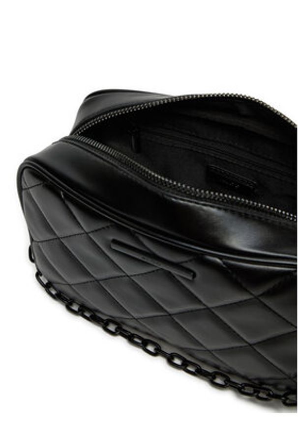 Aldo Torebka Evelia 13863714 Czarny. Kolor: czarny. Materiał: skórzane