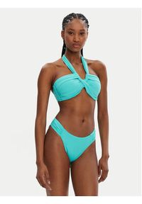 Seafolly Góra od bikini S. Collective 33816-942 Turkusowy. Kolor: turkusowy. Materiał: syntetyk