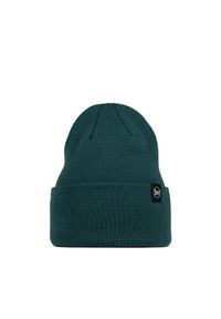 Buff - Czapka BUFF KNITTED BEANIE LILON SILVERSAGE. Kolor: beżowy, wielokolorowy, zielony. Sezon: zima. Styl: sportowy #1