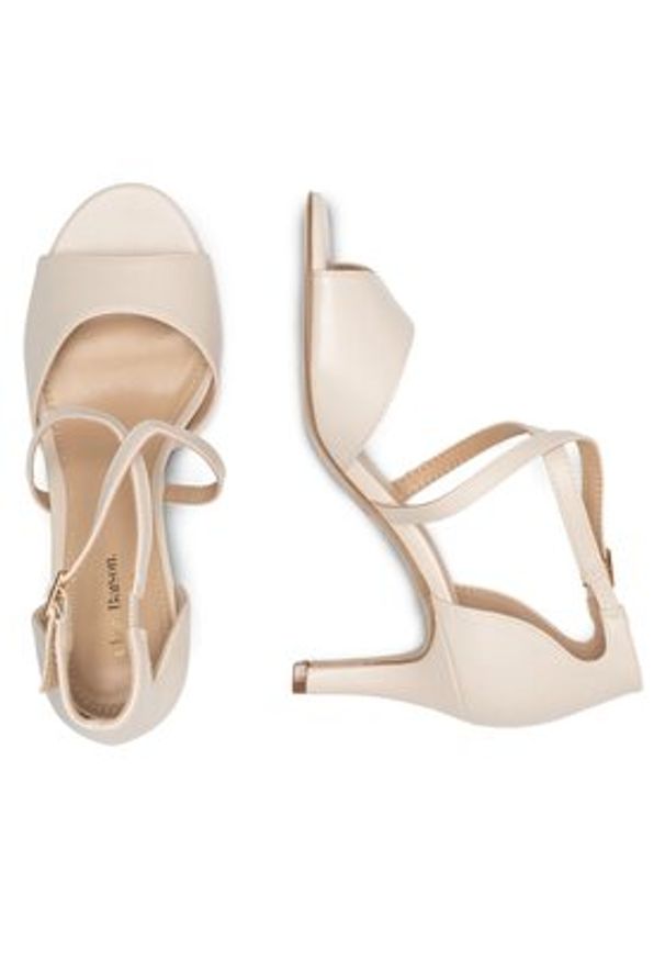 Clara Barson Sandały Deborah LS5953-02 Beżowy. Kolor: beżowy. Materiał: syntetyk