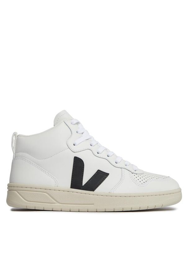 Veja Sneakersy V-15 Leather VQ0203304B Biały. Kolor: biały. Materiał: skóra