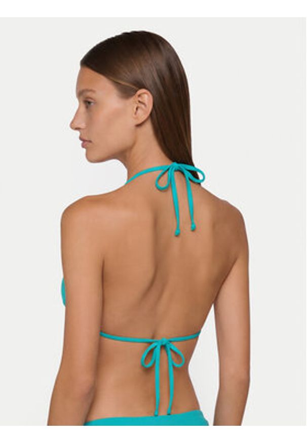 Guess Góra od bikini E6GJ30 MC040 Niebieski. Kolor: niebieski. Materiał: syntetyk