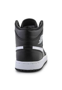 Buty Nike Air Jordan 1 Mid W DV0991-001 czarne. Okazja: na co dzień. Kolor: czarny. Materiał: materiał. Model: Nike Air Jordan #5