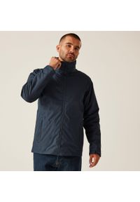 Regatta - Kurtka robocza 3w1 męska Classic. Kolor: fioletowy. Sezon: zima. Sport: turystyka piesza #1