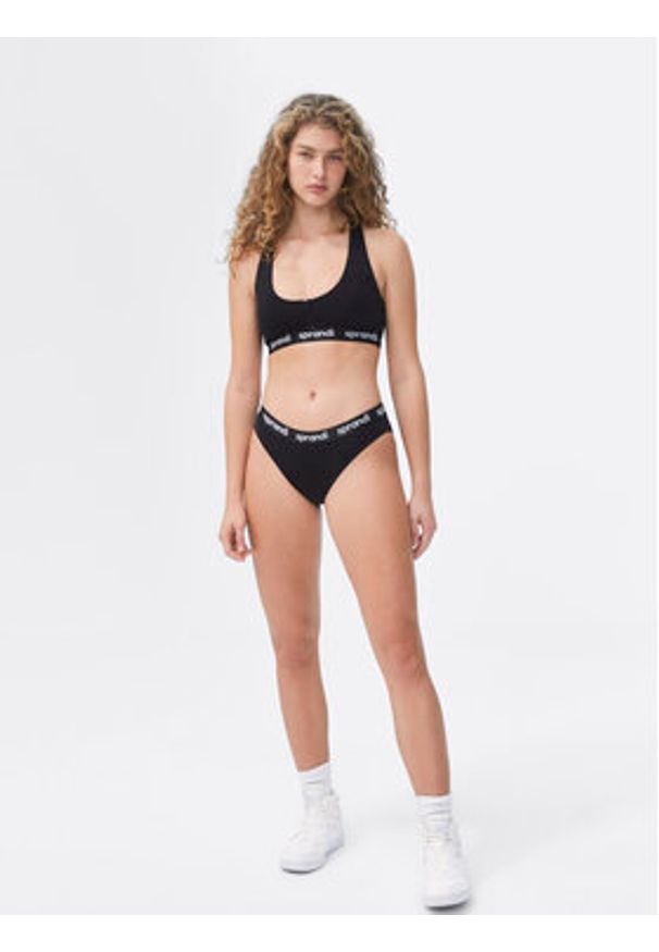 Sprandi Dół od bikini SP22-KOS001B Czarny. Kolor: czarny. Materiał: syntetyk