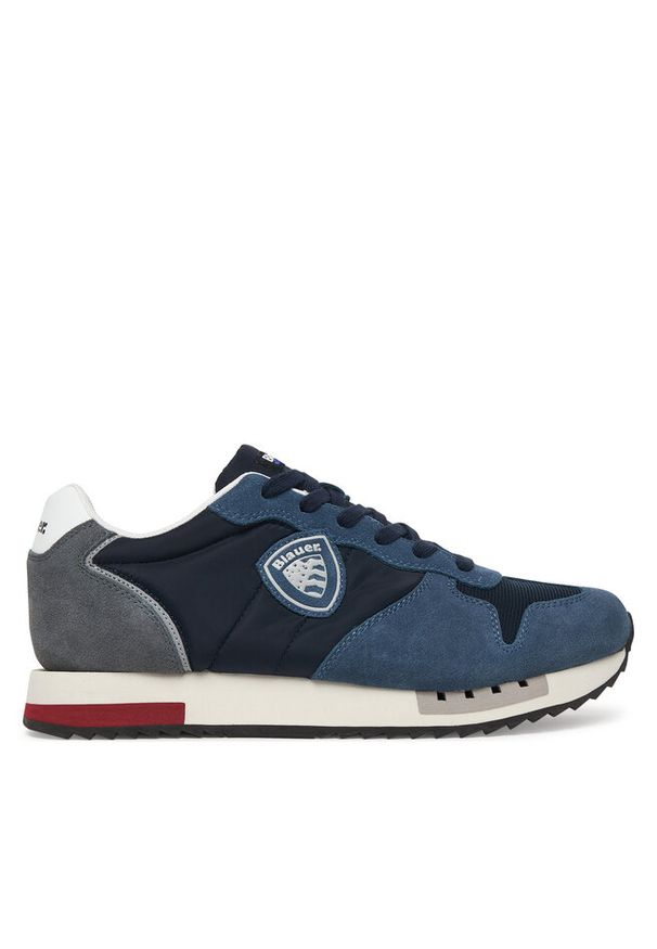 Sneakersy Blauer. Kolor: niebieski