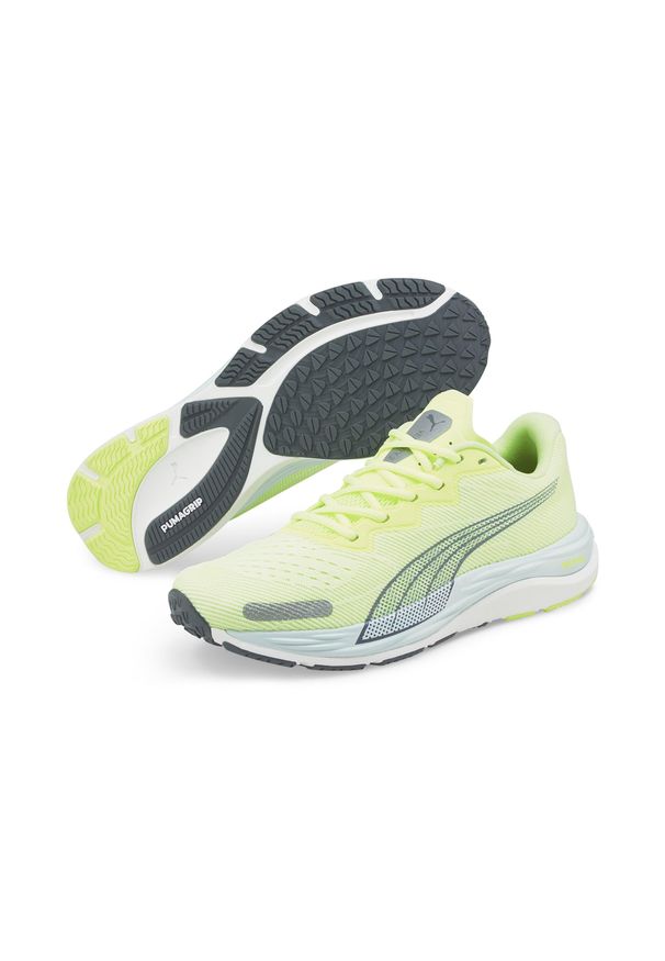 Buty do chodzenia męskie Puma VELOCITY NITRO 2 38639203. Kolor: żółty, biały, wielokolorowy. Sport: turystyka piesza