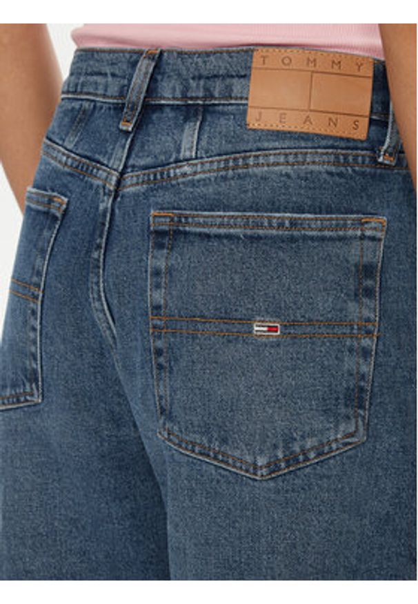 Tommy Jeans Jeansy DW0DW20216 Niebieski Slim Fit. Kolor: niebieski