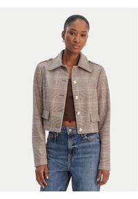 Guess Kurtka przejściowa W6RL55 WL442 Beżowy Regular Fit. Kolor: beżowy. Materiał: wiskoza, syntetyk #1