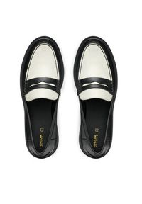 Geox Loafersy D Spherica Ec1 D25QRA 00043 C9B5V Czarny. Kolor: czarny. Materiał: skóra