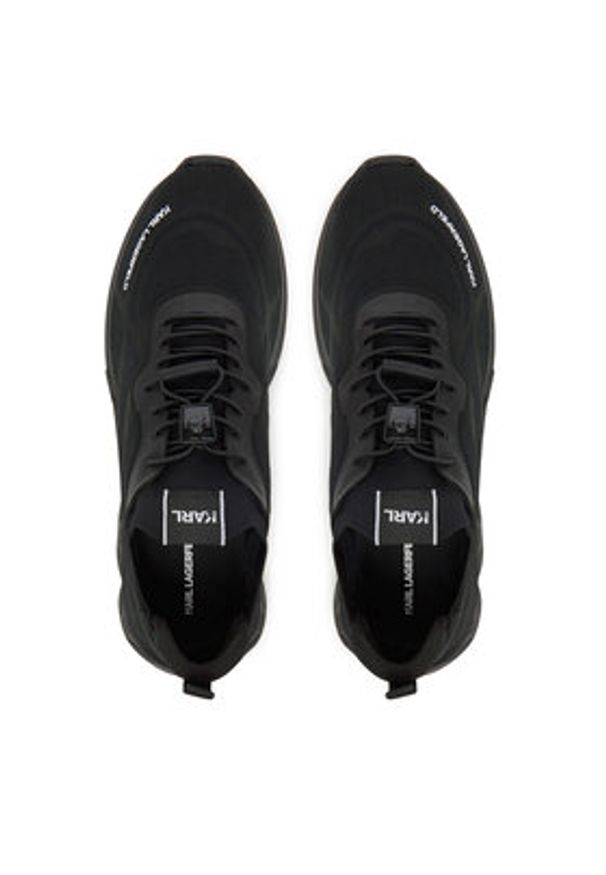 Karl Lagerfeld - KARL LAGERFELD Sneakersy KL54623 Czarny. Kolor: czarny. Materiał: materiał