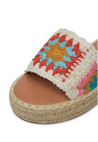 DeeZee Espadryle 8-730-4 Écru. Materiał: materiał