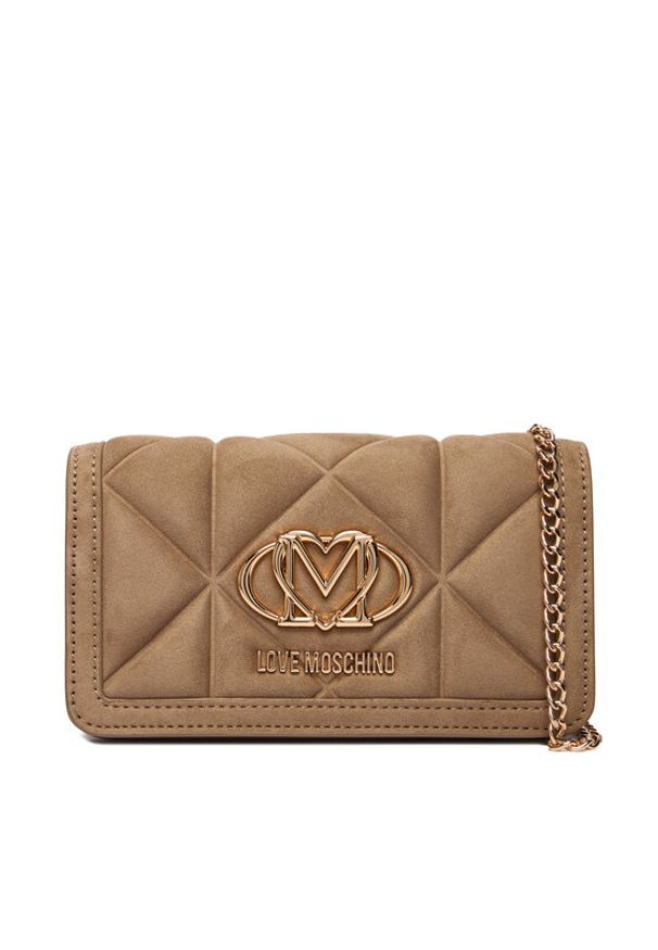 Love Moschino - LOVE MOSCHINO Torebka JC5640PP0NKE0105 Beżowy. Kolor: beżowy