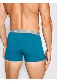Cristiano Ronaldo CR7 Komplet 3 par bokserek Basic Trunk 3-Pack 8100-49-2717 Niebieski. Kolor: niebieski. Materiał: bawełna