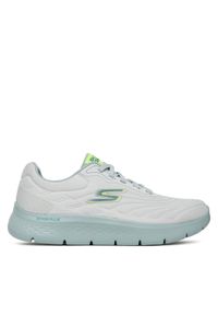 skechers - Skechers Sneakersy Go Walk Flex-Brendon 216687/WGY Biały. Kolor: biały. Materiał: materiał