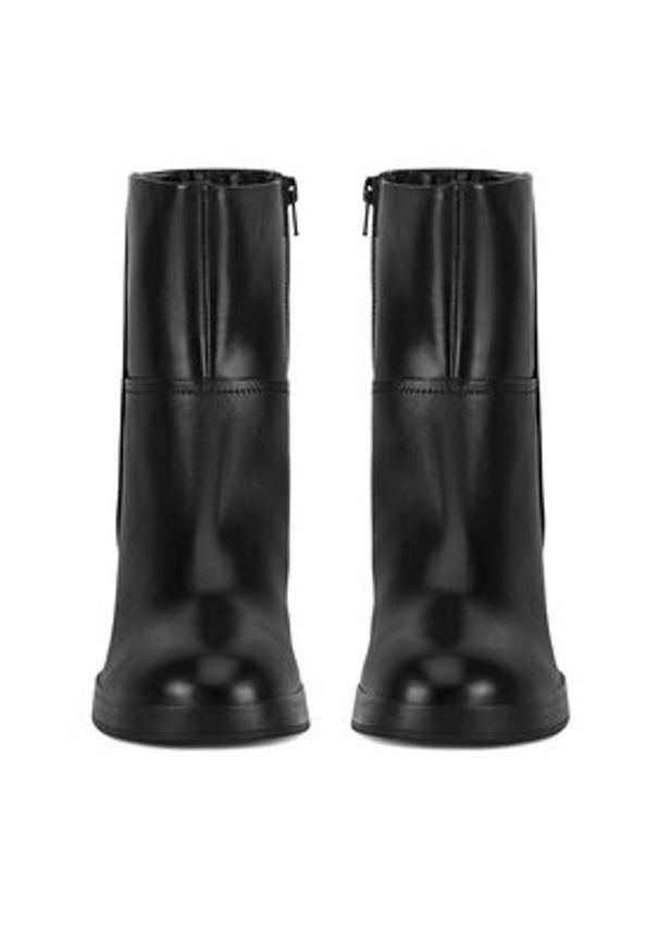 Sergio Bardi Botki WB-E1095-02SB Czarny. Kolor: czarny. Materiał: skóra