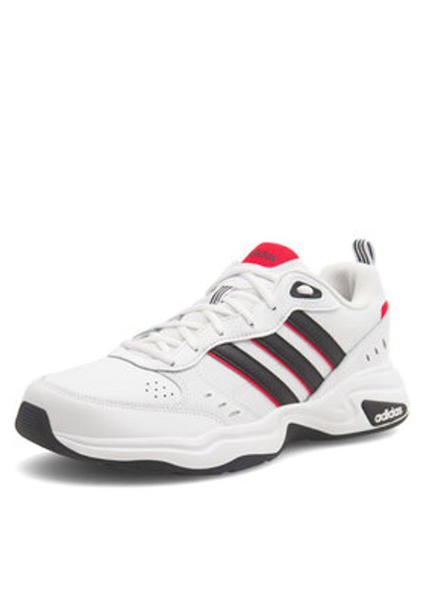 Adidas - adidas Sneakersy Strutter EG2655 Biały. Kolor: biały. Materiał: skóra