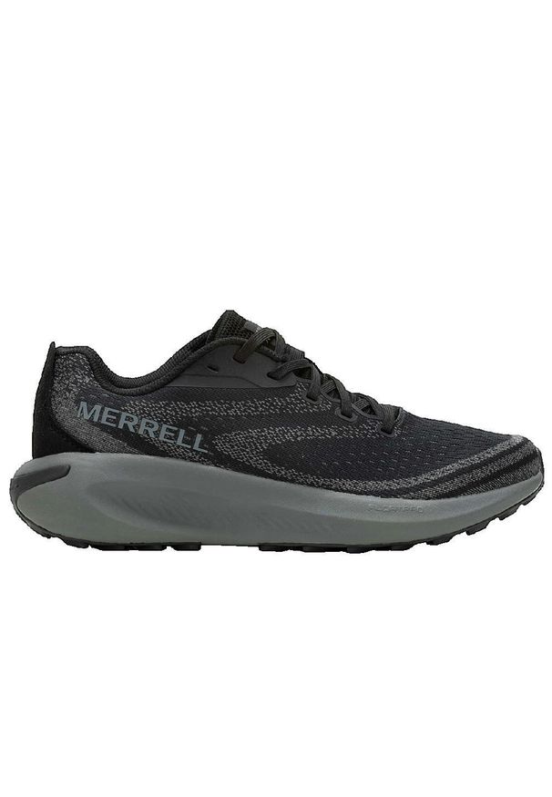 Buty do biegania męskie Merrell J068063. Zapięcie: sznurówki. Kolor: czarny. Materiał: guma, syntetyk, materiał. Szerokość cholewki: normalna. Sport: bieganie