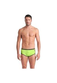 Kąpielówki Arena Icons Low Waist. Kolor: zielony, żółty