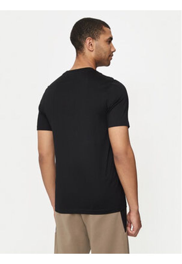 BOSS - Boss T-Shirt Tiburt 388 50512132 Czarny Regular Fit. Kolor: czarny. Materiał: bawełna