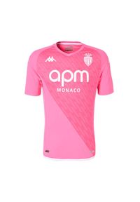 Kappa - Koszulka bramkarska AS Monaco Kombat Pro 2023/24. Kolor: wielokolorowy, biały, różowy. Sport: piłka nożna #1