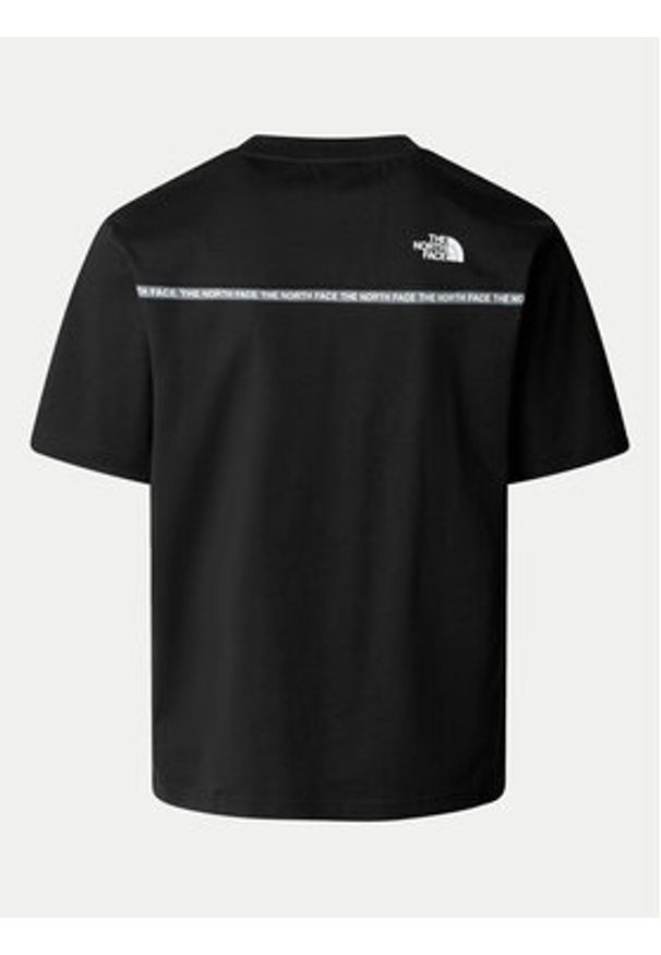 The North Face T-Shirt Zumu NF0A87DD Czarny Regular Fit. Kolor: czarny. Materiał: bawełna