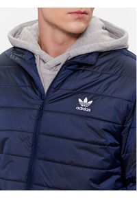 Adidas - adidas Kurtka puchowa Stand-Up Collar HL9215 Granatowy Standard Fit. Kolor: niebieski. Materiał: syntetyk #3
