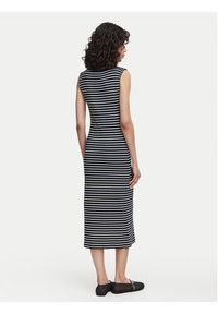TOMMY HILFIGER - Tommy Hilfiger Sukienka codzienna WW0WW49311 Granatowy Slim Fit. Okazja: na co dzień. Kolor: niebieski. Materiał: wiskoza. Typ sukienki: proste. Styl: casual #4