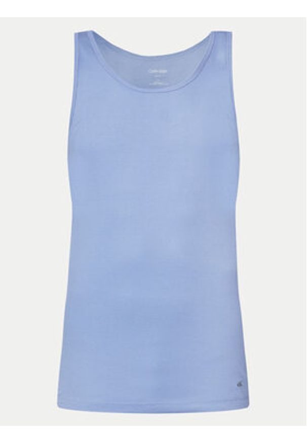 Calvin Klein Underwear Komplet 3 tank topów LV00NB4036 Kolorowy Slim Fit. Materiał: bawełna. Wzór: kolorowy