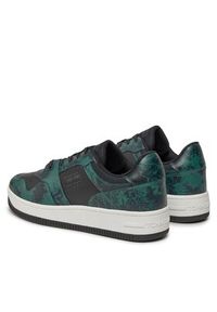 Tommy Jeans Sneakersy Tjm Retro Basket Print EM0EM01348 Zielony. Kolor: zielony. Wzór: nadruk #6