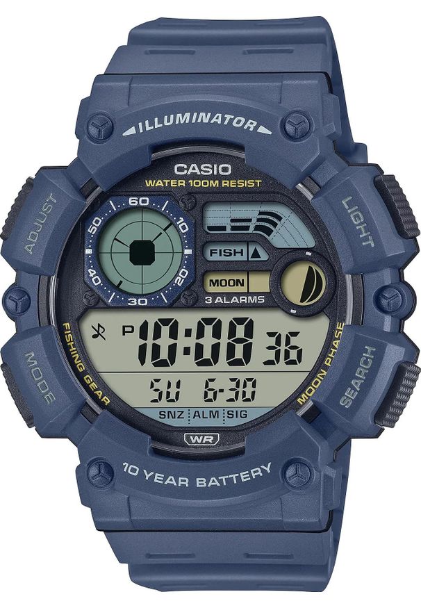 Zegarek Casio Zegarek męski Casio WS-1500H-2AVEF