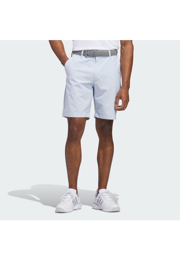 Adidas - Szorty Ultimate365 8.5-Inch Golf. Kolor: niebieski. Materiał: materiał. Sport: golf