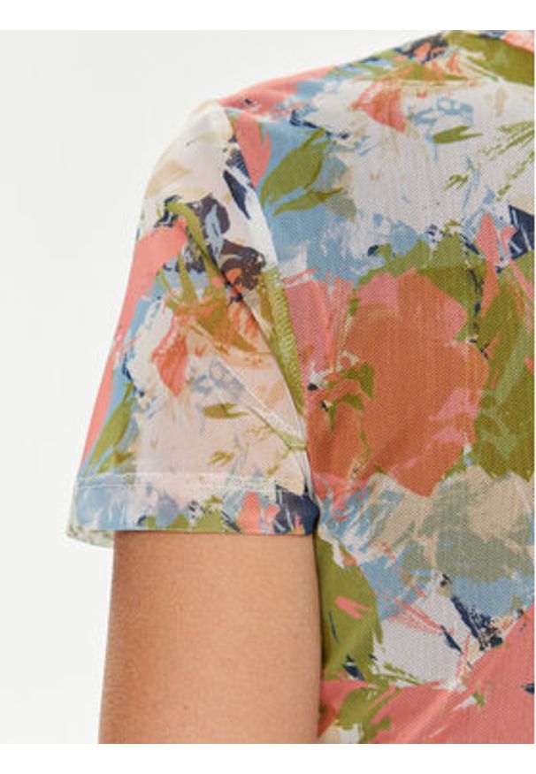 Marella T-Shirt Zulia 2413971014 Kolorowy Regular Fit. Materiał: syntetyk. Wzór: kolorowy