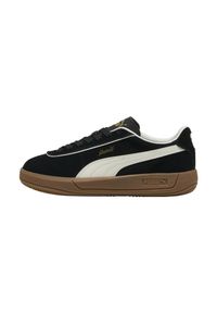 Adidasy Puma Club Klassika Sd, Dla obu płci. Okazja: na co dzień. Kolor: czarny. Materiał: zamsz, materiał