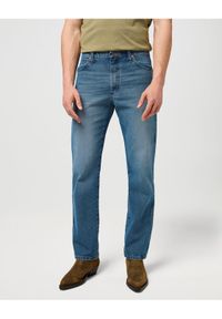 Wrangler Jeansy 13MWZ Niebieski Straight Leg. Kolor: niebieski
