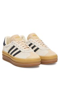Adidas - adidas Sneakersy Gazelle Bold JS3892 Beżowy. Kolor: beżowy. Materiał: zamsz, skóra. Model: Adidas Gazelle