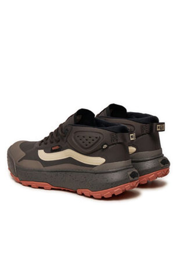 Vans Sneakersy Mte Crosspath Mid VN000CVVBRO1 Brązowy. Kolor: brązowy. Materiał: materiał