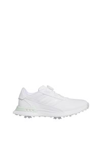 Adidas - Buty S2G BOA 24 Golf. Kolor: biały, wielokolorowy, zielony. Materiał: materiał. Sport: golf