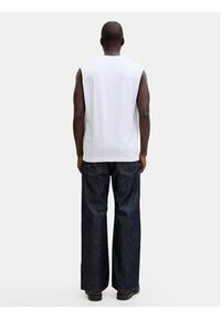 Jack & Jones Tank top Norrebro Emb 12292009 Biały Regular Fit. Kolor: biały. Materiał: bawełna #6