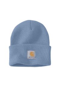 Czapka zimowa Carhartt Acrylic Watch Hat. Kolor: niebieski. Sezon: zima. Styl: sportowy
