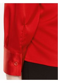 Imperial Bluzka CJF4GDG Czerwony Oversize. Kolor: czerwony. Materiał: syntetyk #4