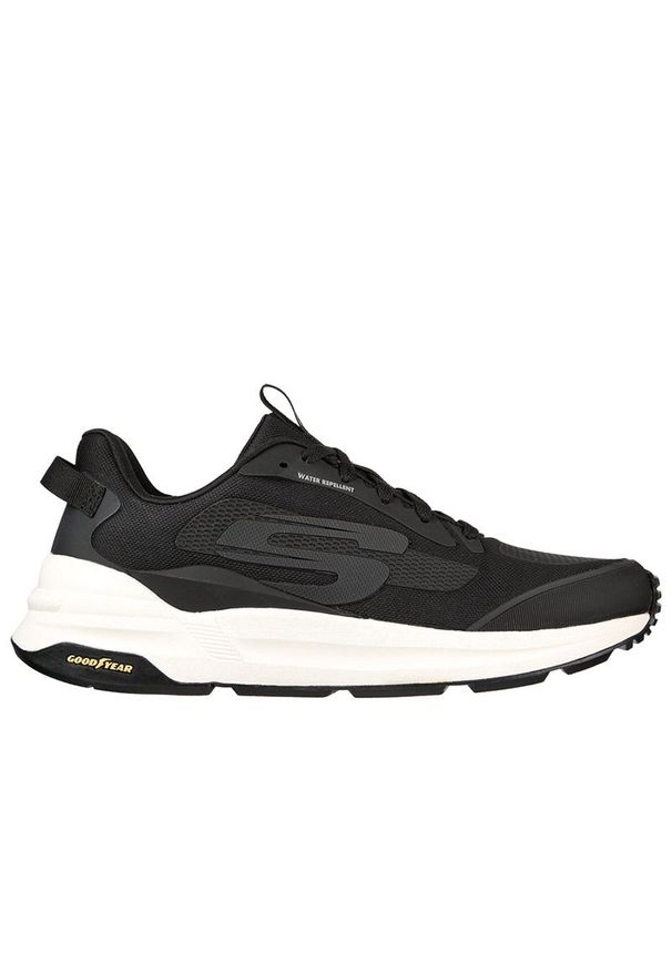 skechers - Buty Skechers Global Jogger Covert 237353BKW - czarne. Kolor: czarny. Materiał: materiał, syntetyk, guma. Szerokość cholewki: normalna