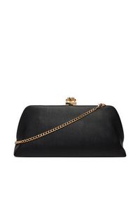 Love Moschino - LOVE MOSCHINO Torebka JC4287PP0MKP0000 Czarny. Kolor: czarny. Materiał: skórzane #4