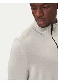 BOSS Sweter Avac_FZ 50501750 Beżowy Regular Fit. Kolor: beżowy. Materiał: syntetyk #5