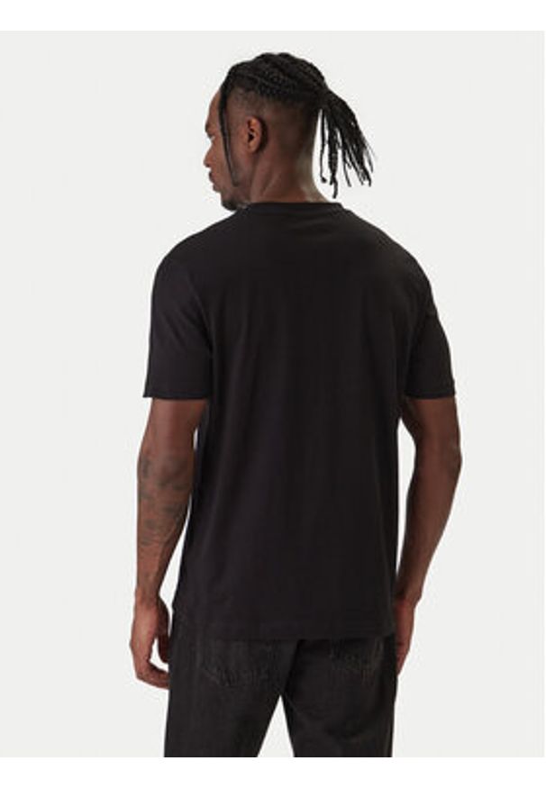 Hugo - HUGO T-Shirt Danotie 50553124 Czarny Regular Fit. Kolor: czarny. Materiał: bawełna