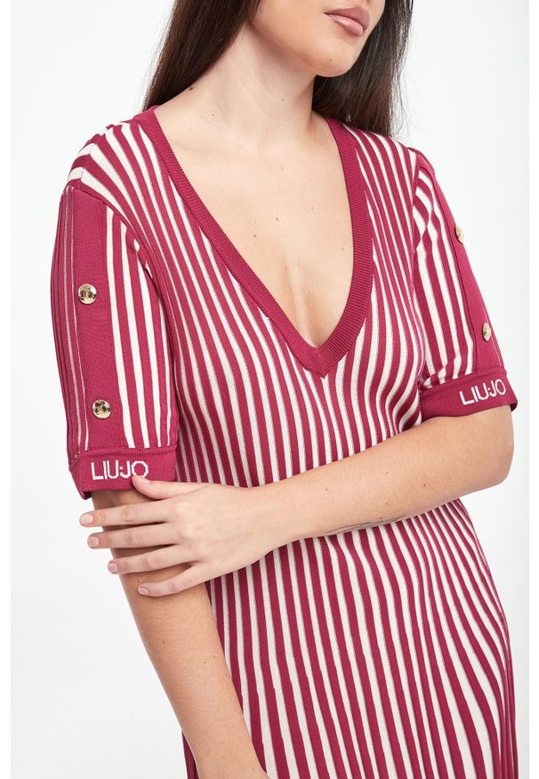 Liu Jo - Sukienka damska midi LIU JO. Długość: midi