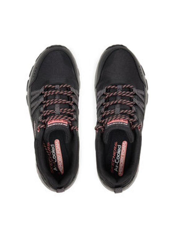skechers - Skechers Trekkingi Escape Plan 180061/BKHP Czarny. Kolor: czarny. Materiał: materiał