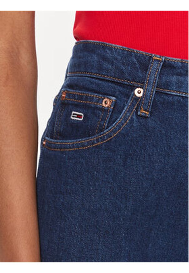 Tommy Jeans Jeansy Izzie DW0DW17184 Granatowy Relaxed Fit. Kolor: niebieski