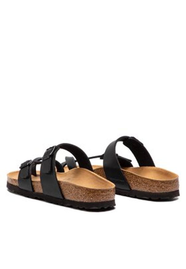 Birkenstock Japonki Mayari 0071793 Czarny. Kolor: czarny. Materiał: skóra