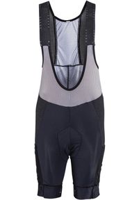 Spodenki kolarskie z pampersem (na szelkach) damskie LEATT Bib MTB Endurance. Kolor: czarny. Sport: kolarstwo
